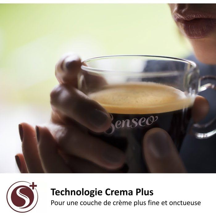 Machine à Café à Dosettes Rouge – Café Intense ou Léger – 1 ou 2 Tasses - Bravelo