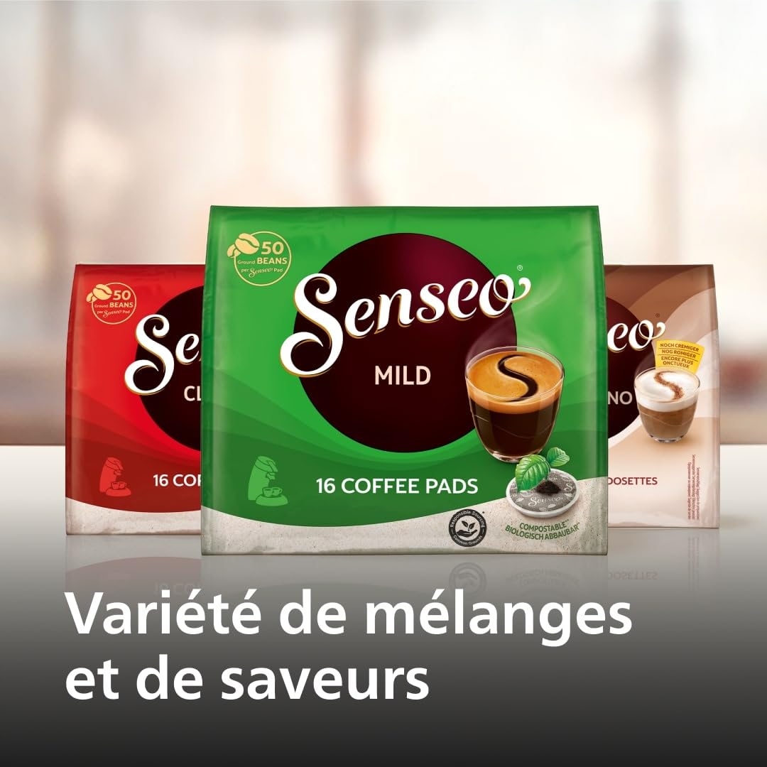 Machine à Café à Dosettes Rouge Tendre – Intensité Réglable – 1 ou 2 Tasses - Bravelo